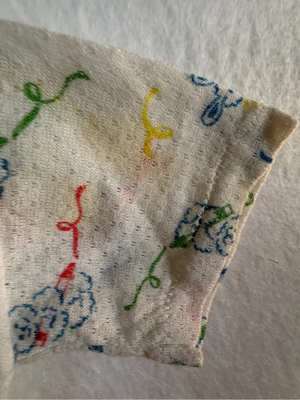 Dr. Denton’s Vintage Baby Pajama Set Size 6 Months